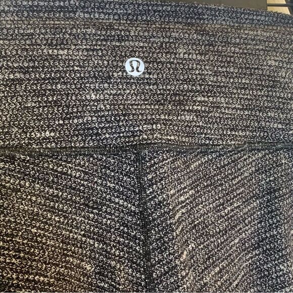 Lululemon Wunder Under Full Length Heathered Leggings Size 4 - Picture 7 of 10